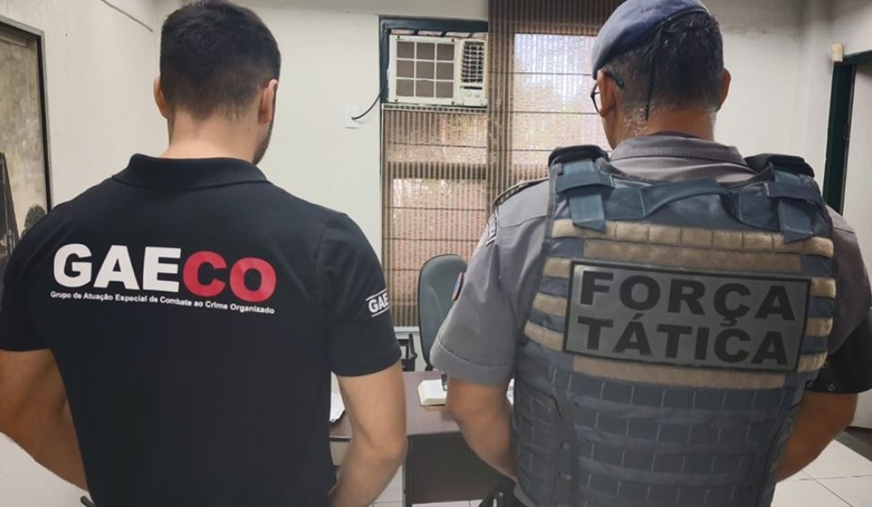 Gaeco e PM fazem operação em Pirassununga — Foto: PM/Divulgação