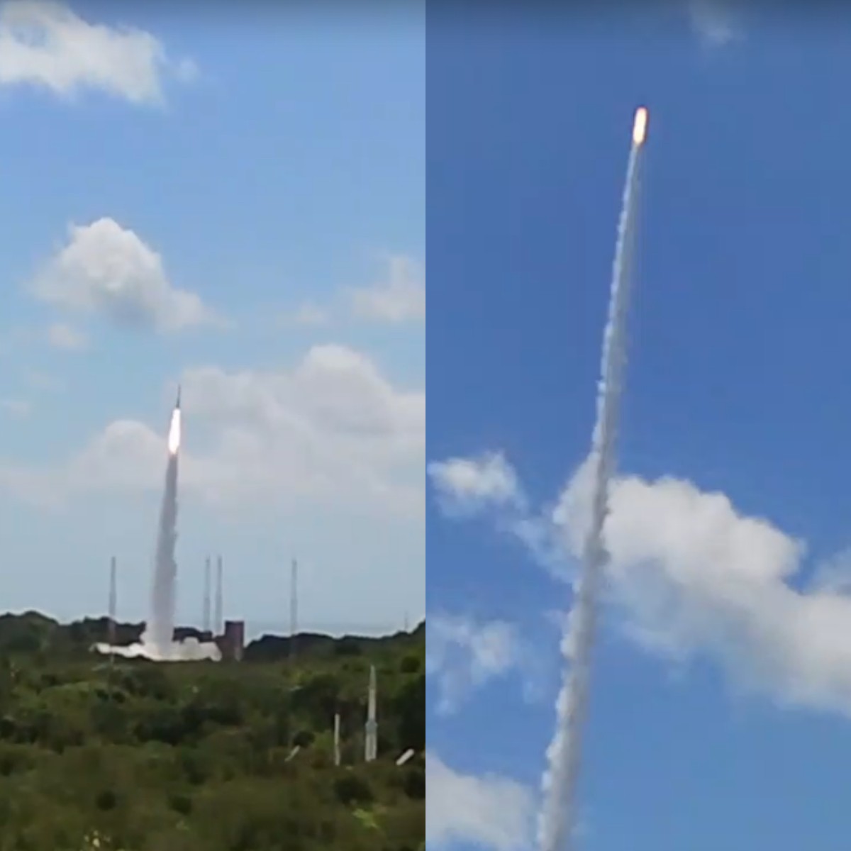 VÍDEO: Brasil lança foguete com 'laboratório espacial' que vai a 100 km de altitude e prevê volta à Terra de paraquedas