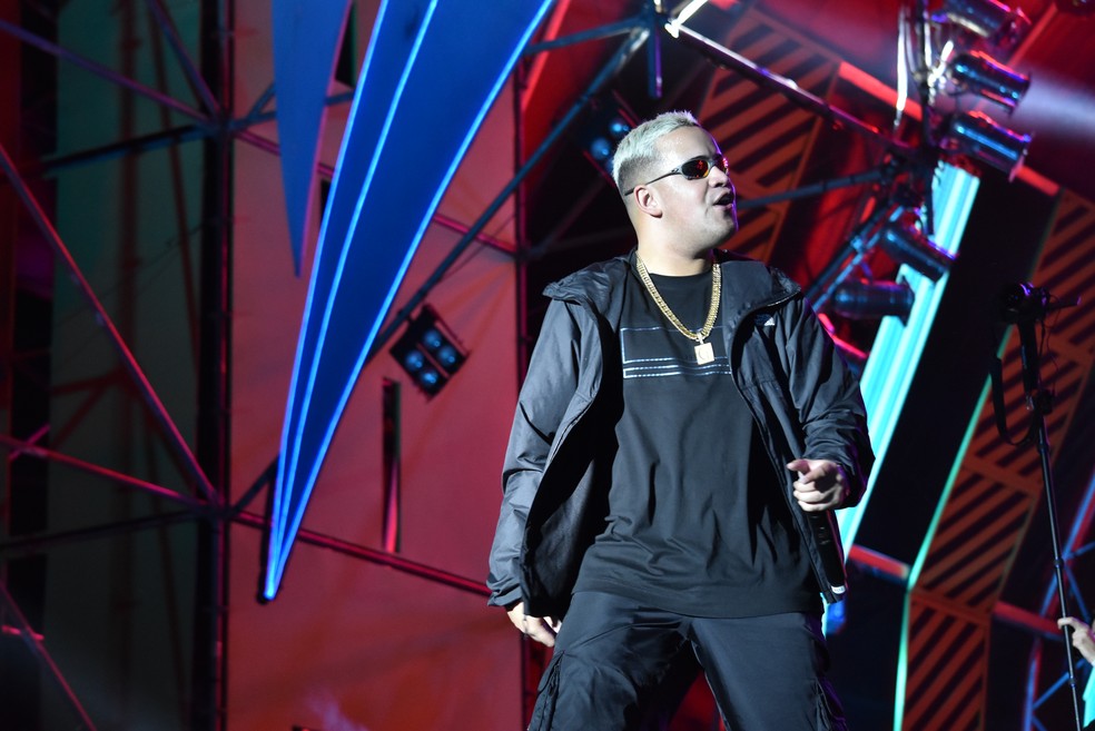 DJ GBR agitou primeira noite da Tusca 2022 em São Carlos — Foto: Ana Marin/g1