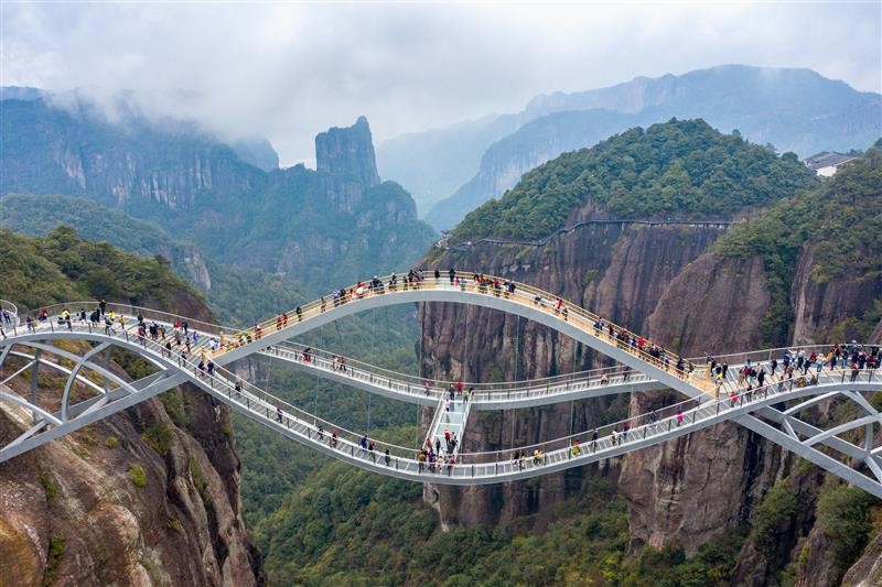 É FAKE vídeo que mostra desabamento de ponte famosa da China