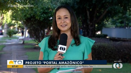 Projeto Portal Amazônico traz duas atrações musicais no Teatro Sesc em Palmas