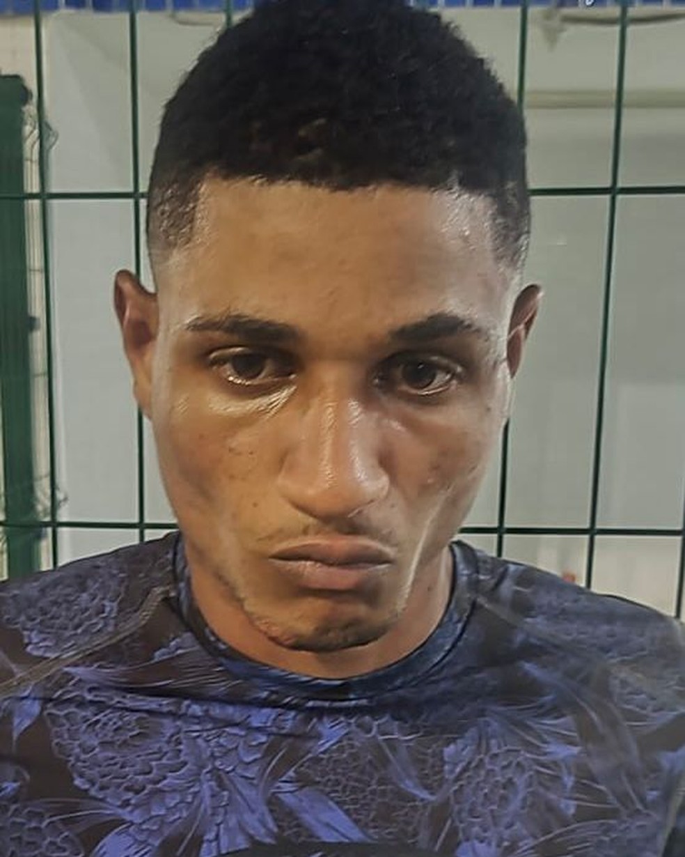 Suspeito de jogar carro em cima de policiais em Salvador — Foto: Reprodução/Redes Sociais