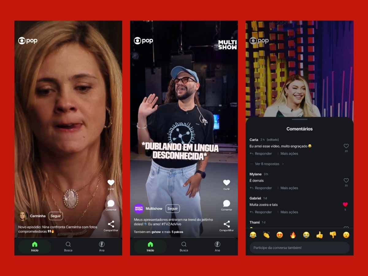 GloboPop: veja como seguir o jornalismo do g1 e da Globo no novo aplicativo de vídeos
