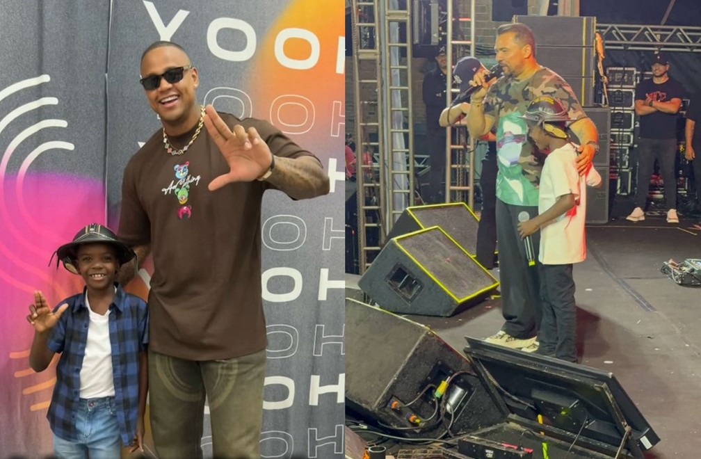 Ruan Vitor já fez participações nos shows de Leo Santana e Xande Avião — Foto: Reprodução/Instagram