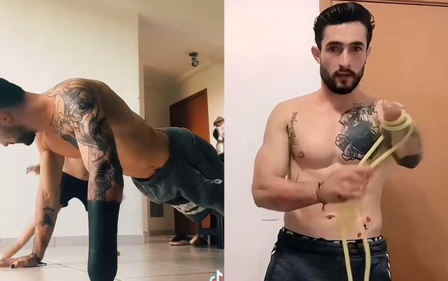 Empresrio que teve brao amputado compartilha rotina de exerccios fsicos na web
