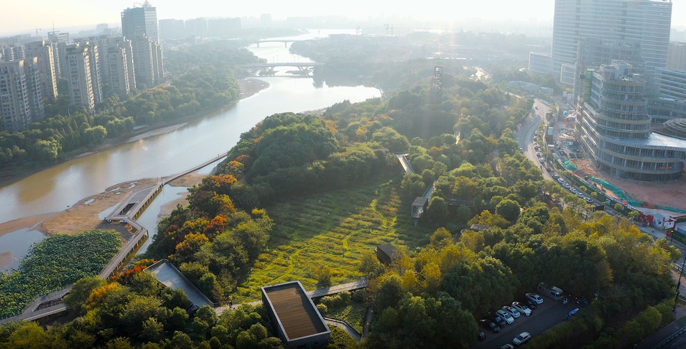 Quzhou Luming Park. — Foto: Turenscape/Divulgação