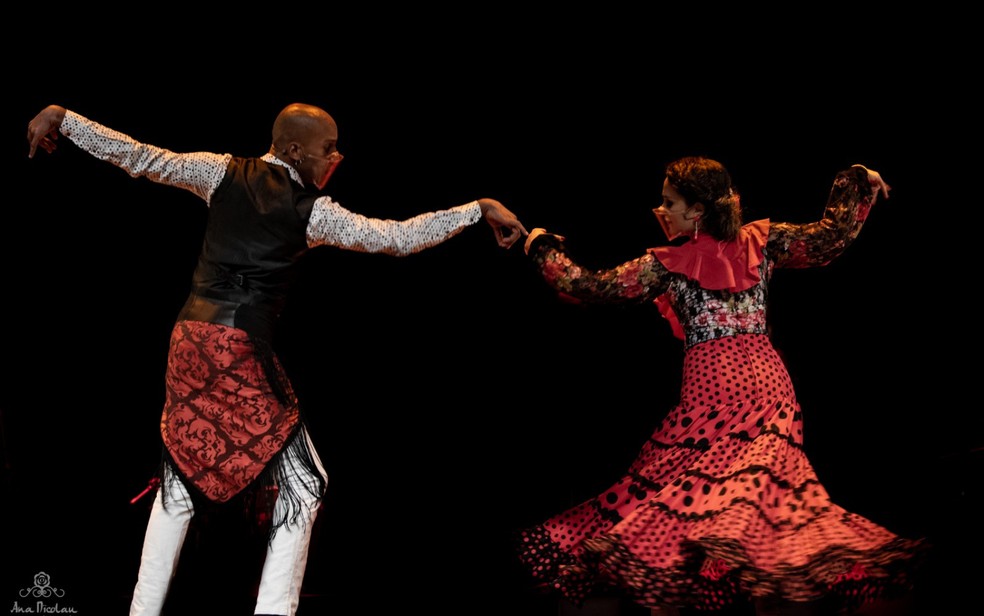 Apresentação de dança flamenca na região de Ribeirão Preto — Foto: Divulgação