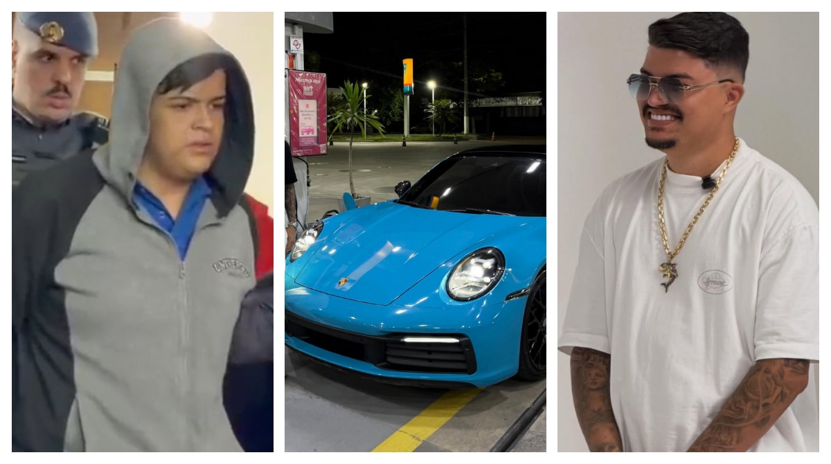 Assalto a Porsche termina com suspeito morto por PM de folga; cantor de funk Japa NK tem colar de R$ 100 mil roubado