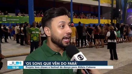 Projeto 'Os Sons Que Vêm do Pará' leva shows e festival de dança para Aldeia Cabana