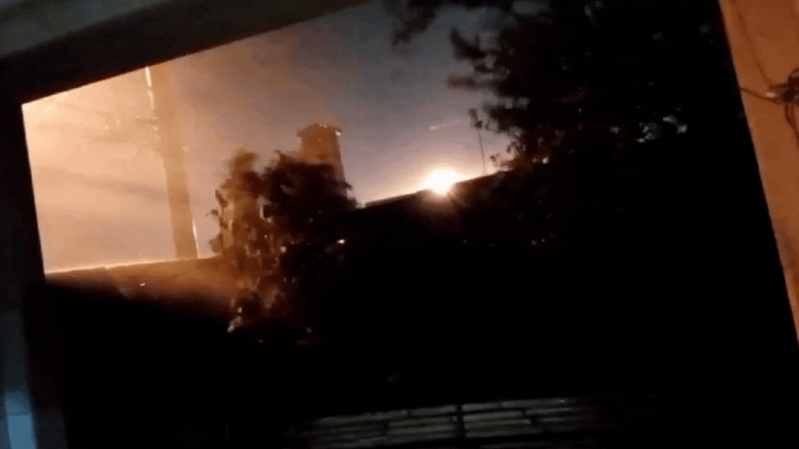 Chuva provoca pontos de alagamentos em Cachoeira Paulista e Lorena; vídeo mostra ventania forte