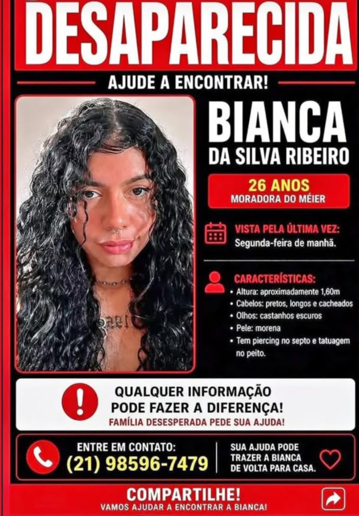 Polícia identifica mulher encontrada morta e enterrada em Miguel Pereira