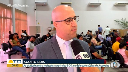 Defensoria de Araguaína oferece palestras sobre violência doméstica e assédio