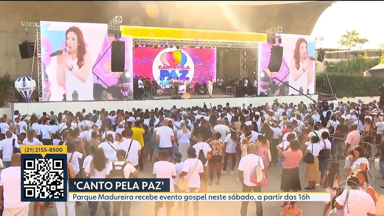 Festival Canto Pela Paz promove shows gospel e campanha de doação de sangue no Parque Madureira​‌​