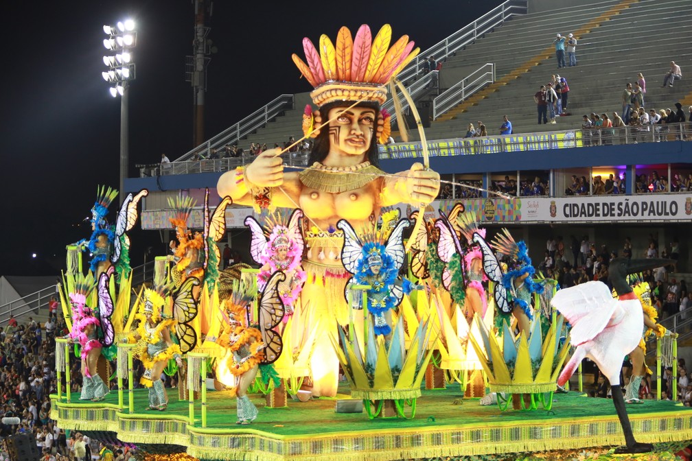 G1 - Pela 1ª vez, desfile Hare Krishna movimenta a Zona Sul do