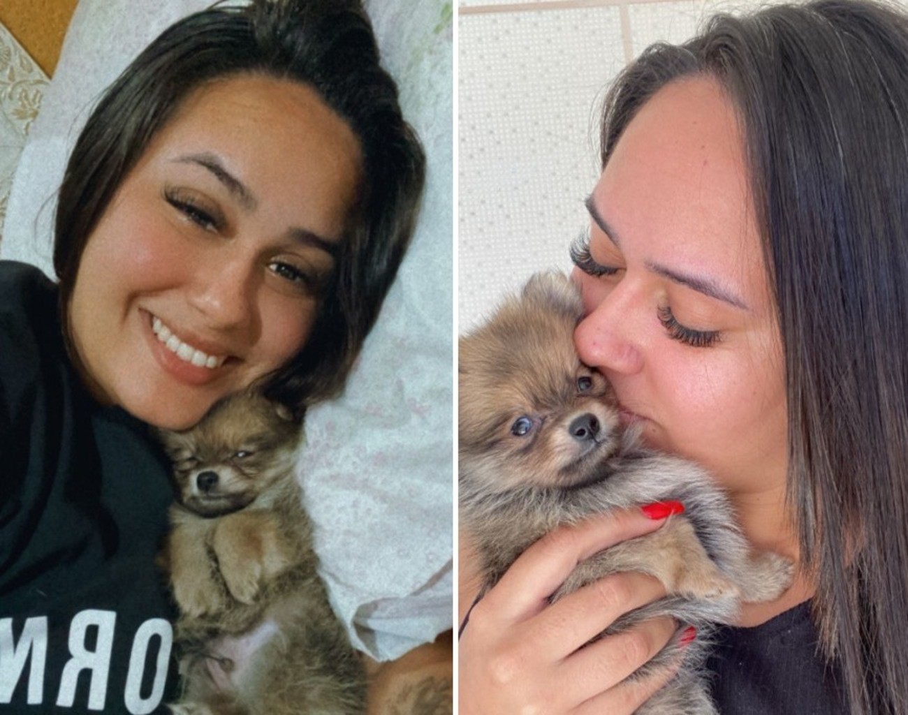 Jovem que teve cachorro morto pelo ex ganha pet da mesma raça: 'confortou meu coração'; VÍDEO