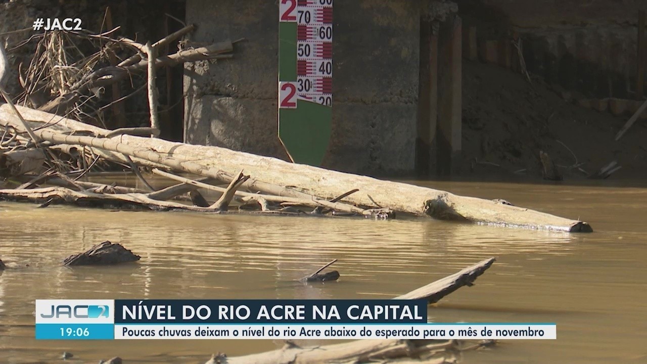 Nível do Rio Acre reduz mais de 1,80 metro na primeira semana de ...
