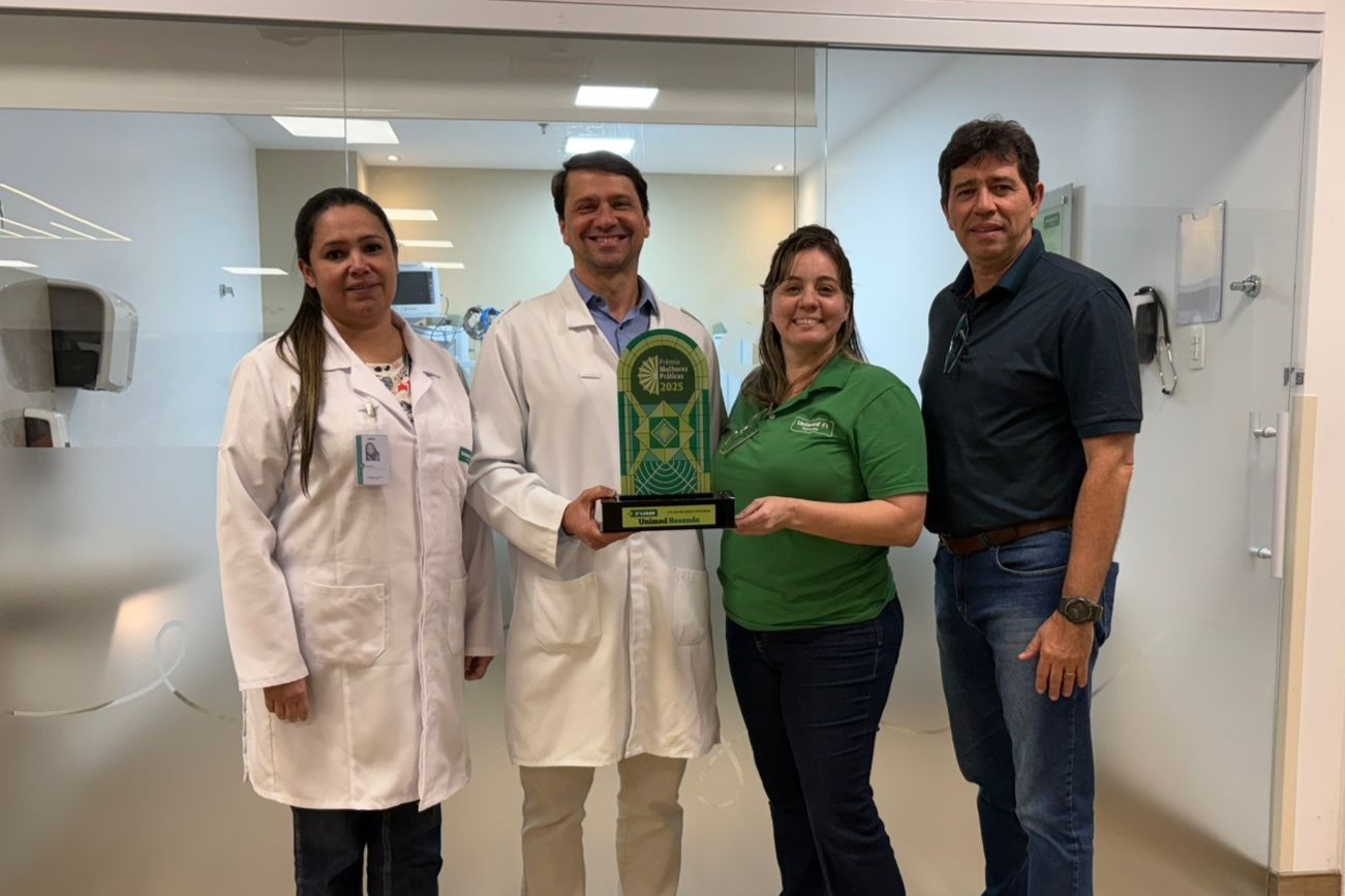 UTI da Unimed Resende é premiada por excelência em humanização