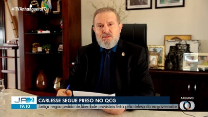 Justiça nega pedido de liberdade e mantém ex-governador Mauro Carlesse preso