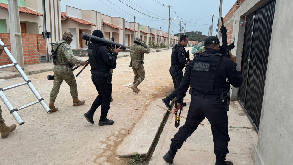 Operação mira mulheres suspeitas de integrar facção criminosa no Piauí — Foto: Divulgação/SSP-PI