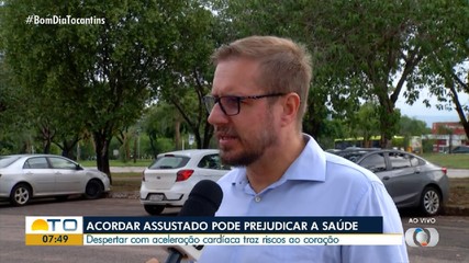 Especialista explica riscos de acordar assustado para a saúde cardiovascular