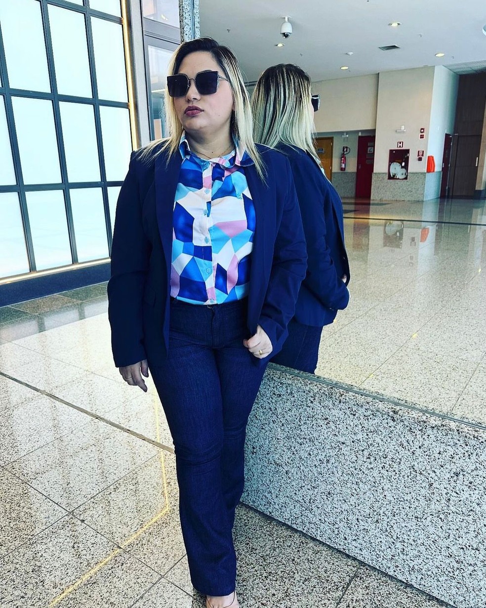 Luciane Barbosa é esposa de uma liderança do Comando Vermelho no Amazonas. — Foto: Reprodução/Instagram