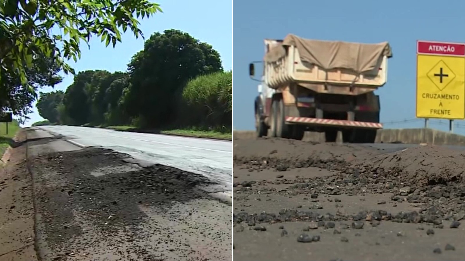 Irregularidade na pista fez motociclista cair antes de morrer atropelado em Santa Bárbara, diz polícia