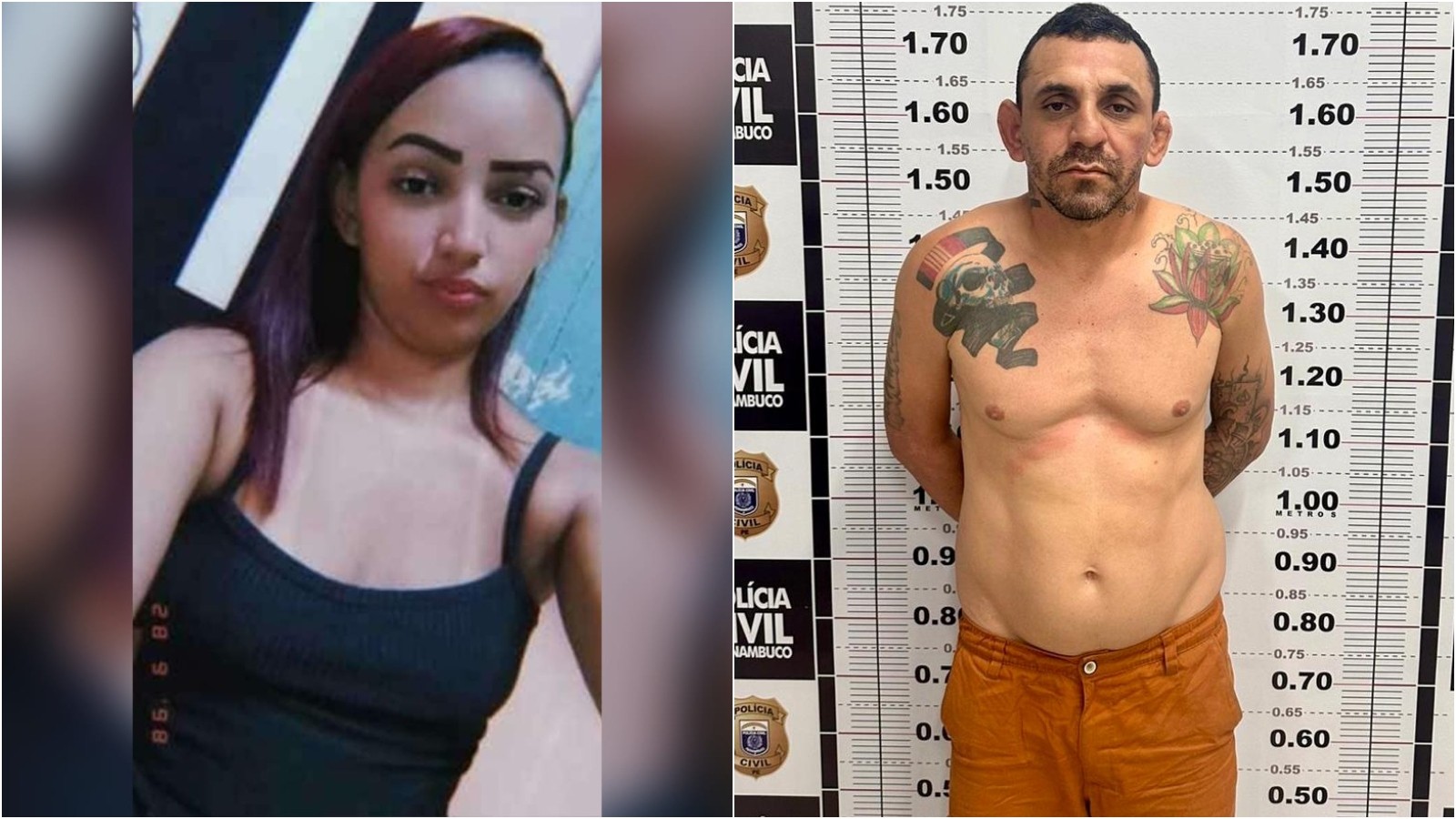Suspeito de matar namorada grávida e esconder corpo sob cama no Ceará é preso em Pernambuco