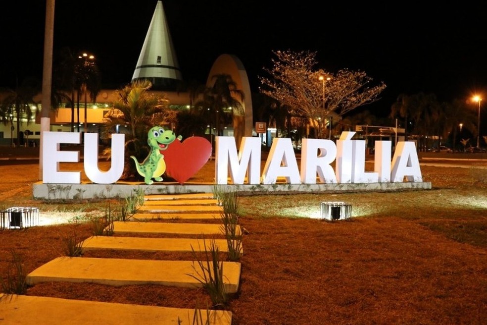 1 de 5
Marília completa 97 anos neste sábado — Foto: Prefeitura de Marília/ Divulgação