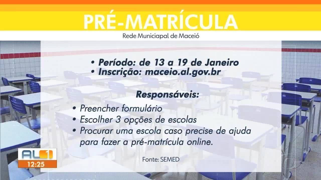 Rede pública de ensino de Maceió oferta 10 mil vagas para novos alunos; veja como fazer a pré-matrícula