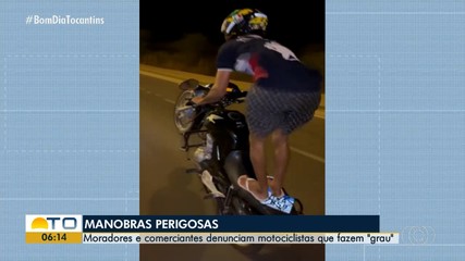 Moradores denunciam manobras perigosas de motociclistas na região Norte de Palmas