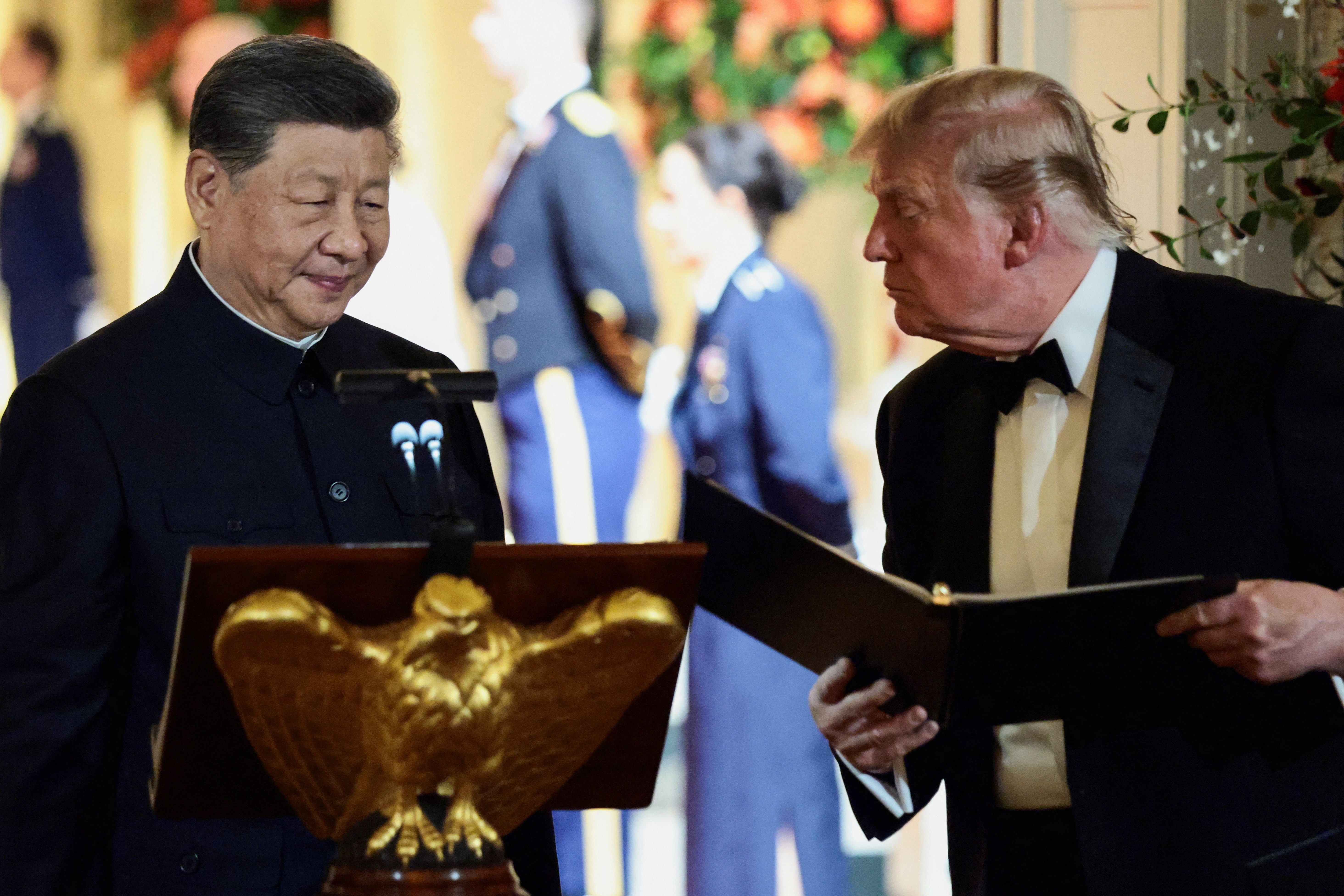 Xi Jinping diz que EUA e China 'alcançaram entendimento comum em muitas questões' após reunião com Trump em Washington