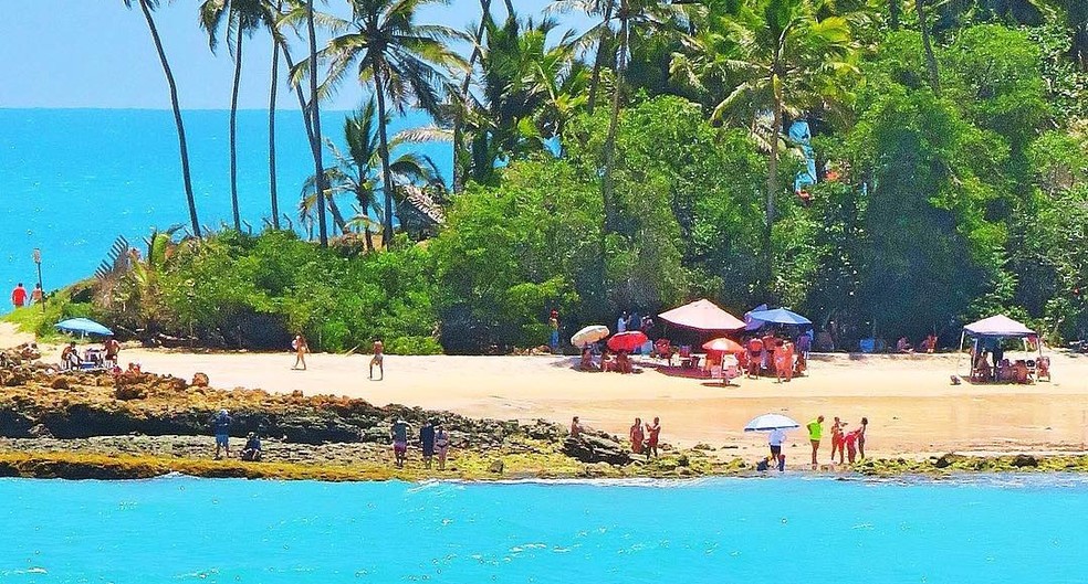 Praia de Coqueirinho, no Conde, PB, oferece falésias e águas cristalinas  aos visitantes | G1