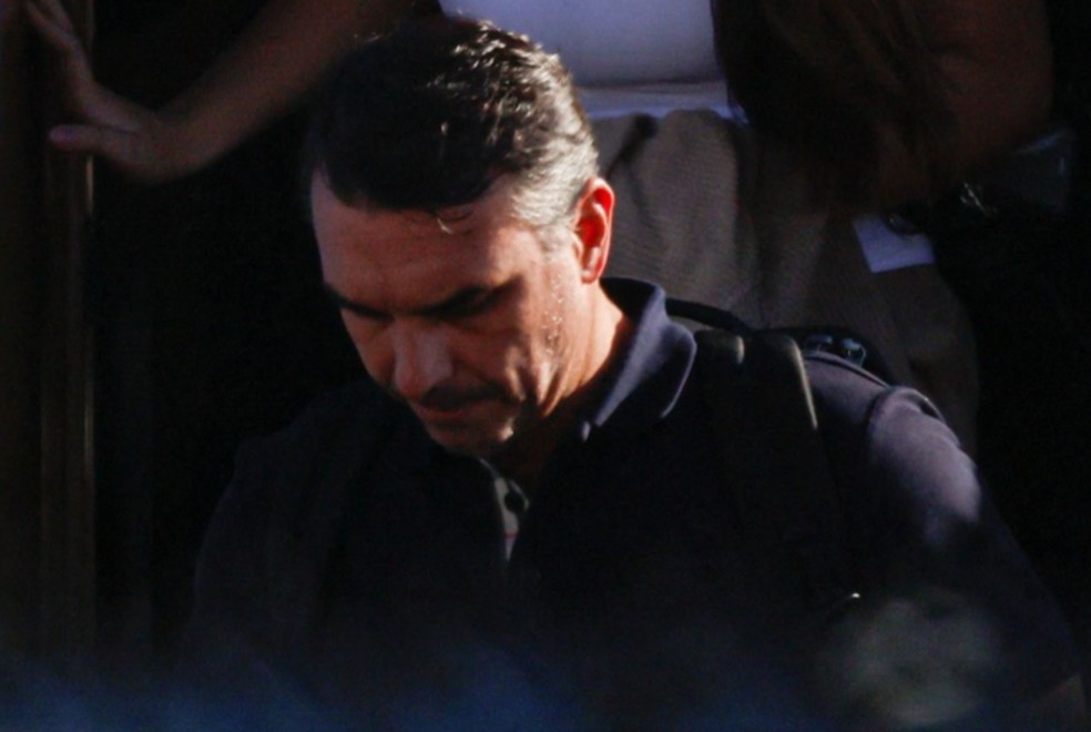 Flávio Bolsonaro desembarca nos EUA — Foto: Eva Marie Uzcategui/Reuters
