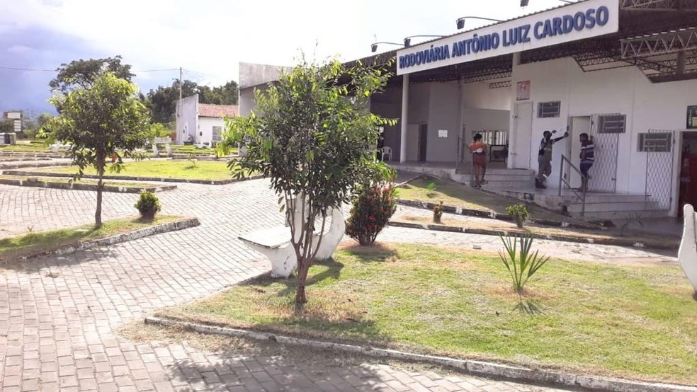 Terminal Rodoviário Antônio Luiz Cardoso, em Castelo do Piauí — Foto: Prefeitura de Castelo do Piauí