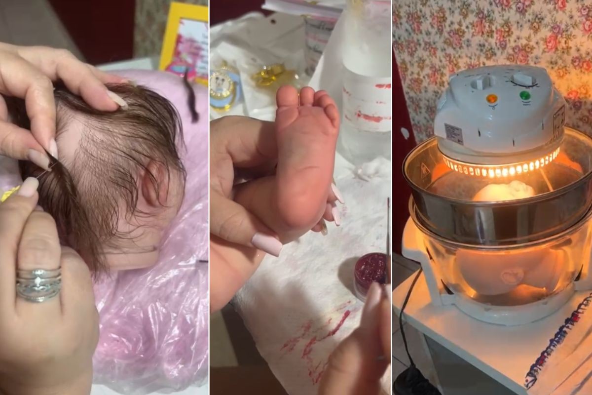Artesãs de bebês reborn revelam os bastidores da produção de bonecas realistas