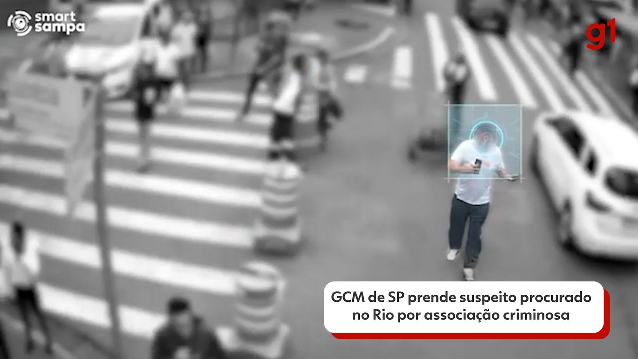 Vídeo: suspeito de chefiar facção no Rio e que estava foragido é identificado por reconhecimento facial e preso em SP