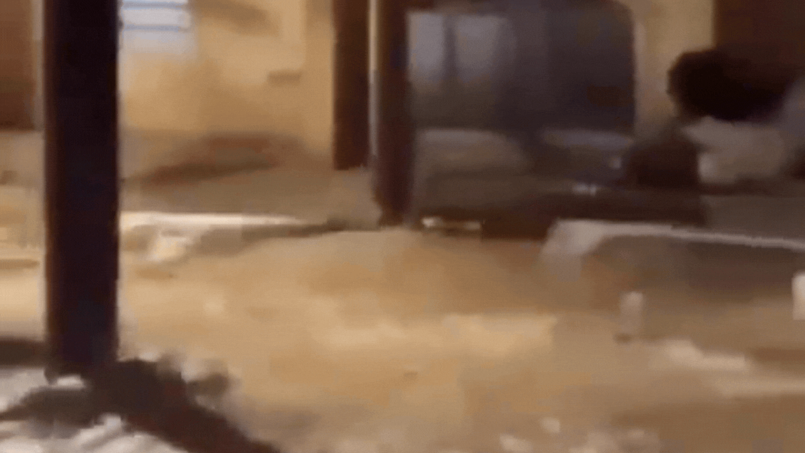 VÍDEO: Caixões de funerária são arrastados por enxurrada em Ubá