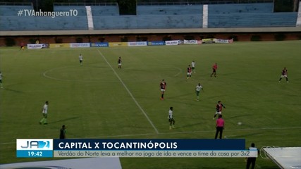 Tocantinópolis vence o Capital na ida da semi e abre vantagem para o jogo de volta