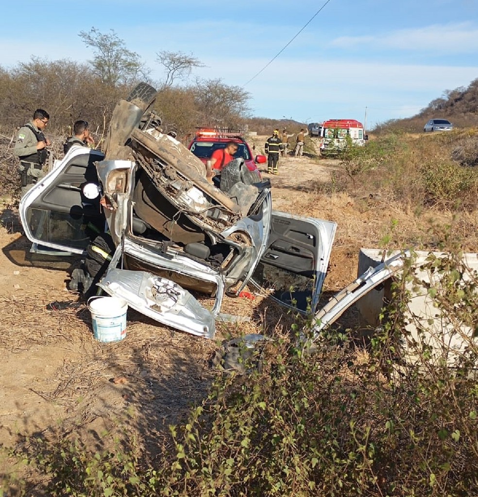 Acidente aconteceu no Seridó do Rio Grande do Norte — Foto: Divulgação