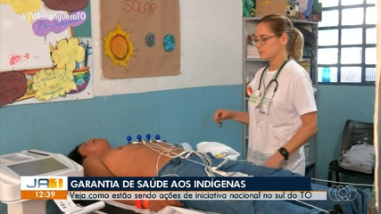 Indígenas da Ilha do Bananal recebem ação do Dia Nacional da Saúde