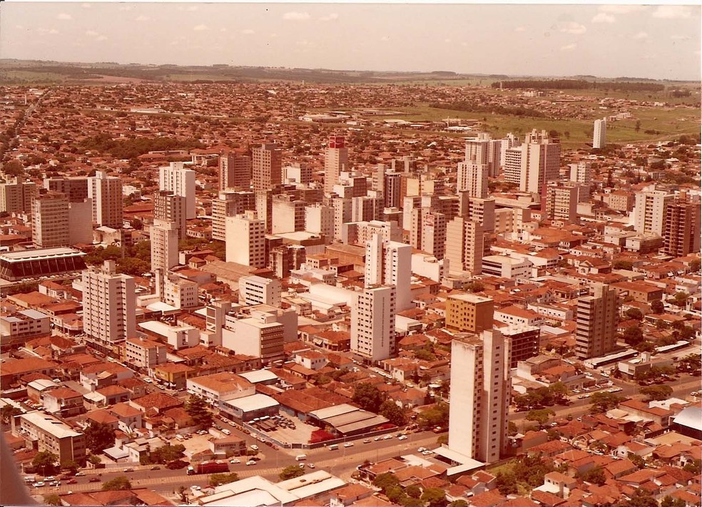 São José do Rio Preto (SP) na década de 1986 — Foto: Foto cedida: Fernando Marques