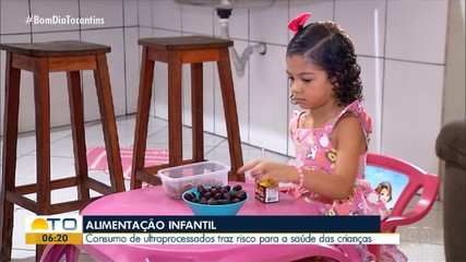 Consumo de alimentos ultraprocessados pode oferecer riscos para a saúde infantil