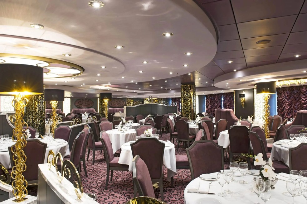 Restaurante do navio MSC Preziosa  Foto: Divulgao