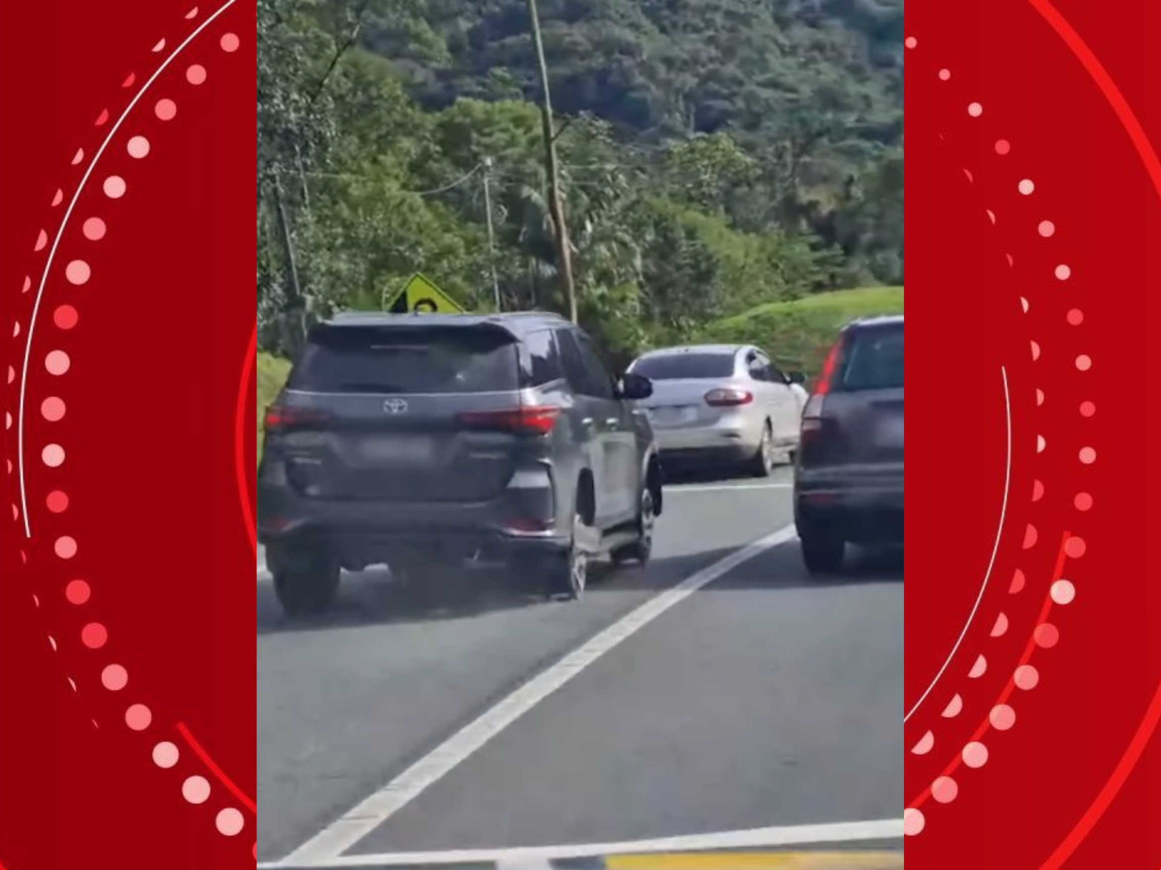 Perseguição cinematográfica entre PR e SC