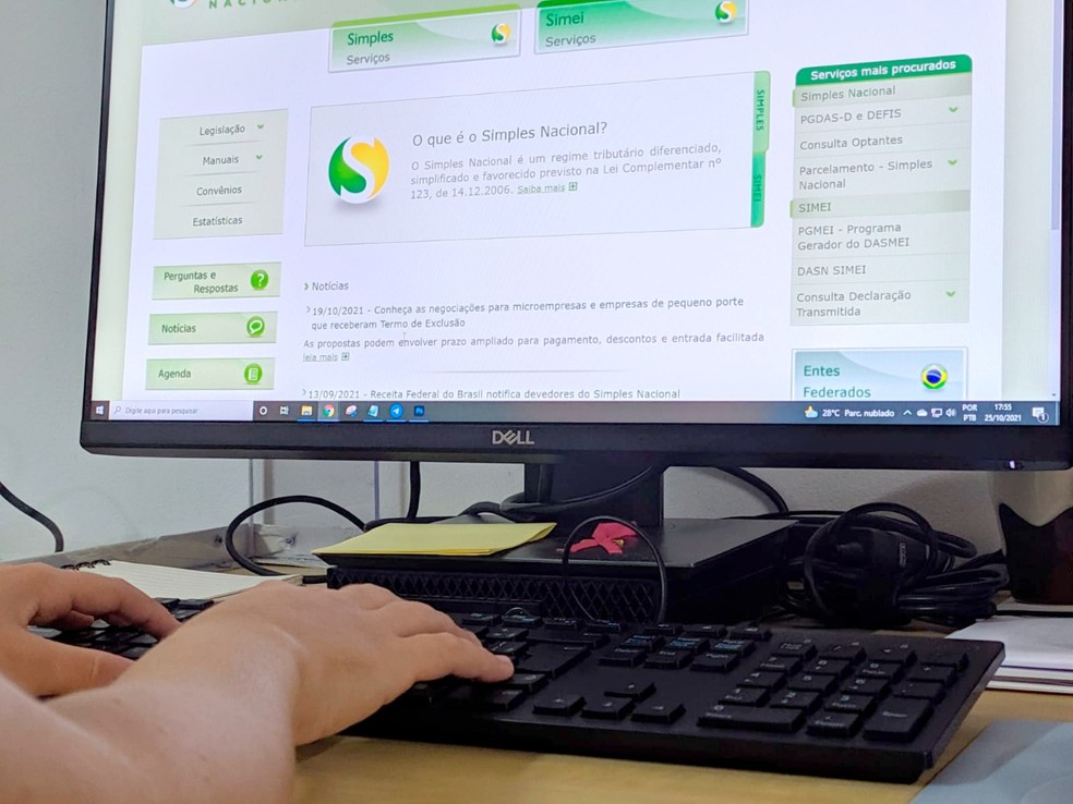 Mais de 340 mil empresas no Simples Nacional foram notificadas por inadimplência. — Foto: SET