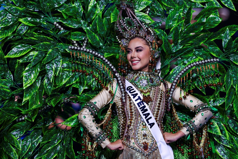A modelo Ana Gabriela Villanueva, candidata da Guatemala ao Miss Universo 2024 — Foto: Ana Gabriela Villanueva