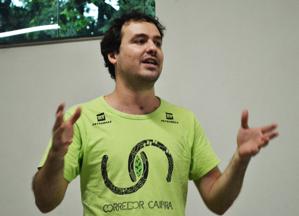 Henrique Ferraz de Campos é coordenador técnico do Corredor Caipira — Foto: Rafael Bitencourt