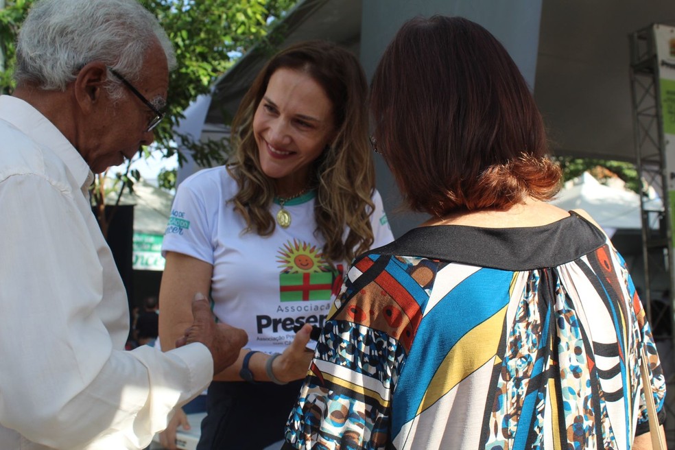 Príscila Miranda Soares é a fundadora da associação e idealizadora do mutirão — Foto: Associação Presente