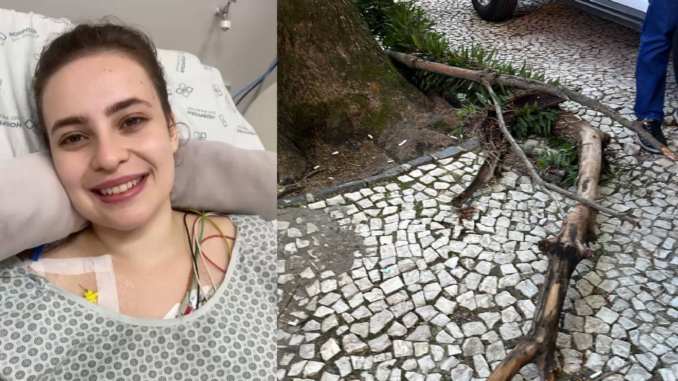 Jovem que perdeu movimentos ao ser atingida por galho agradece orações