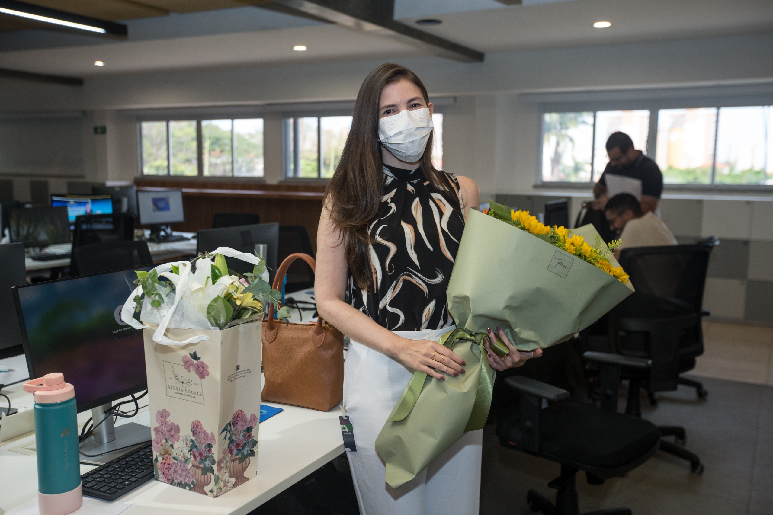 Marina Alves retoma trabalho na TV Verdes Mares quatro anos após diagnóstico de câncer